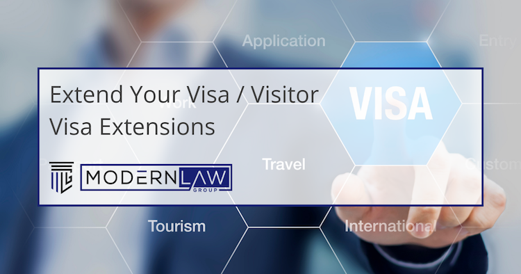extend tourist visa fee